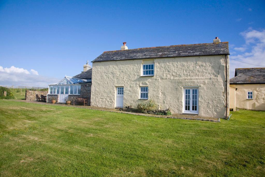 Bed and Breakfast Higher Tresmorn Farm Crackington Haven Exteriér fotografie